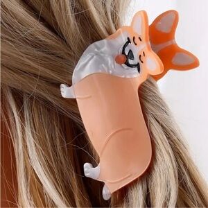 Corgi Dog Claw Hair Clips | 3pcs
